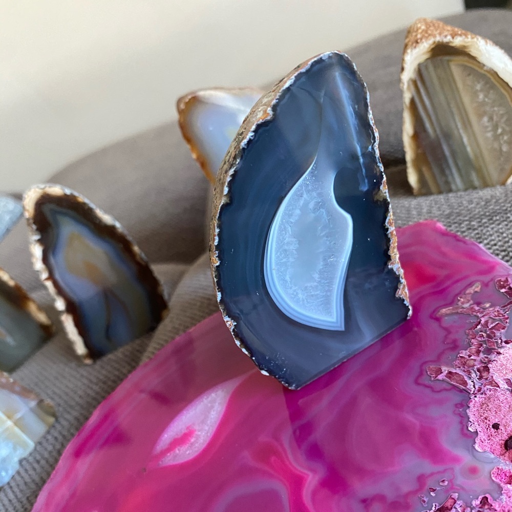 Agate Clusters Crystal Rocks - Picture 5 of 6